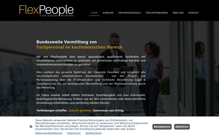 Screenshot of flexpeople.de