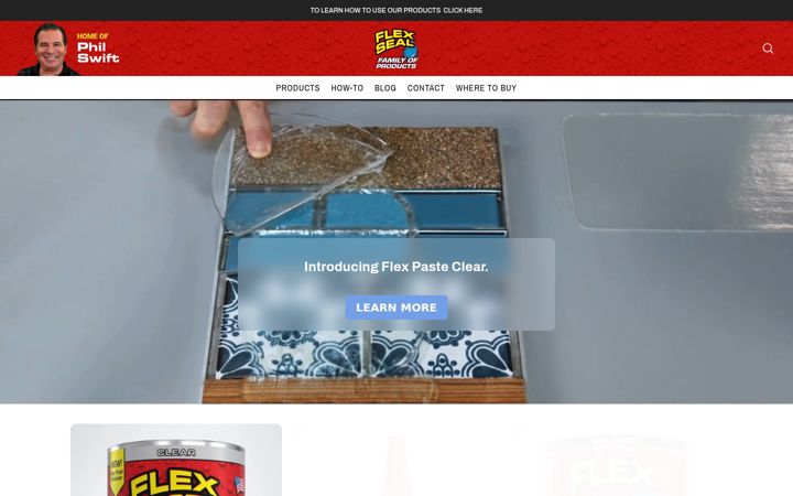 Screenshot of flexseal.com.au