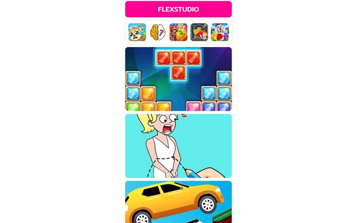 Posnetek zaslona flexstudio.biz