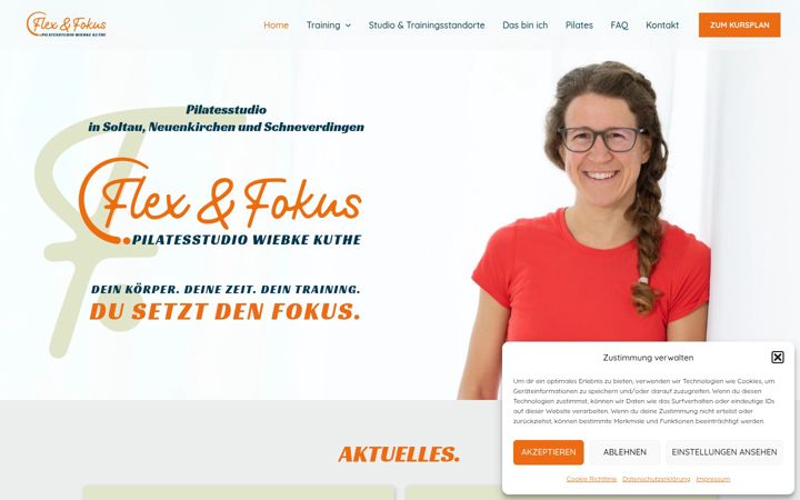 Screenshot of flexundfokus.de