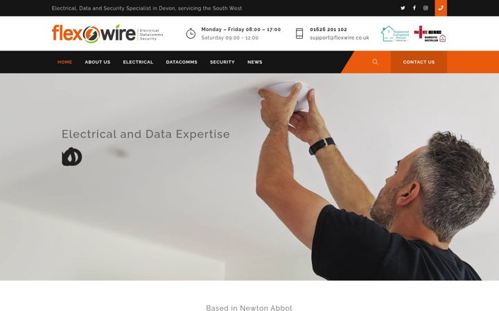 Skærmbillede af flexwire.co.uk