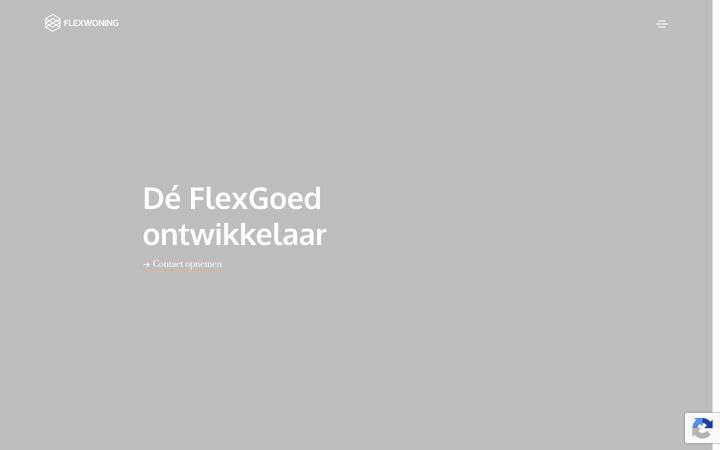 Zrzut ekranu flexwoning.nl