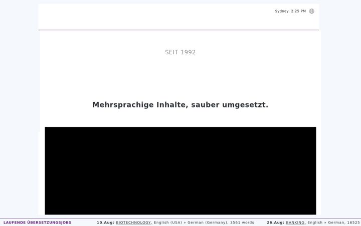 Screenshot of flexword.de