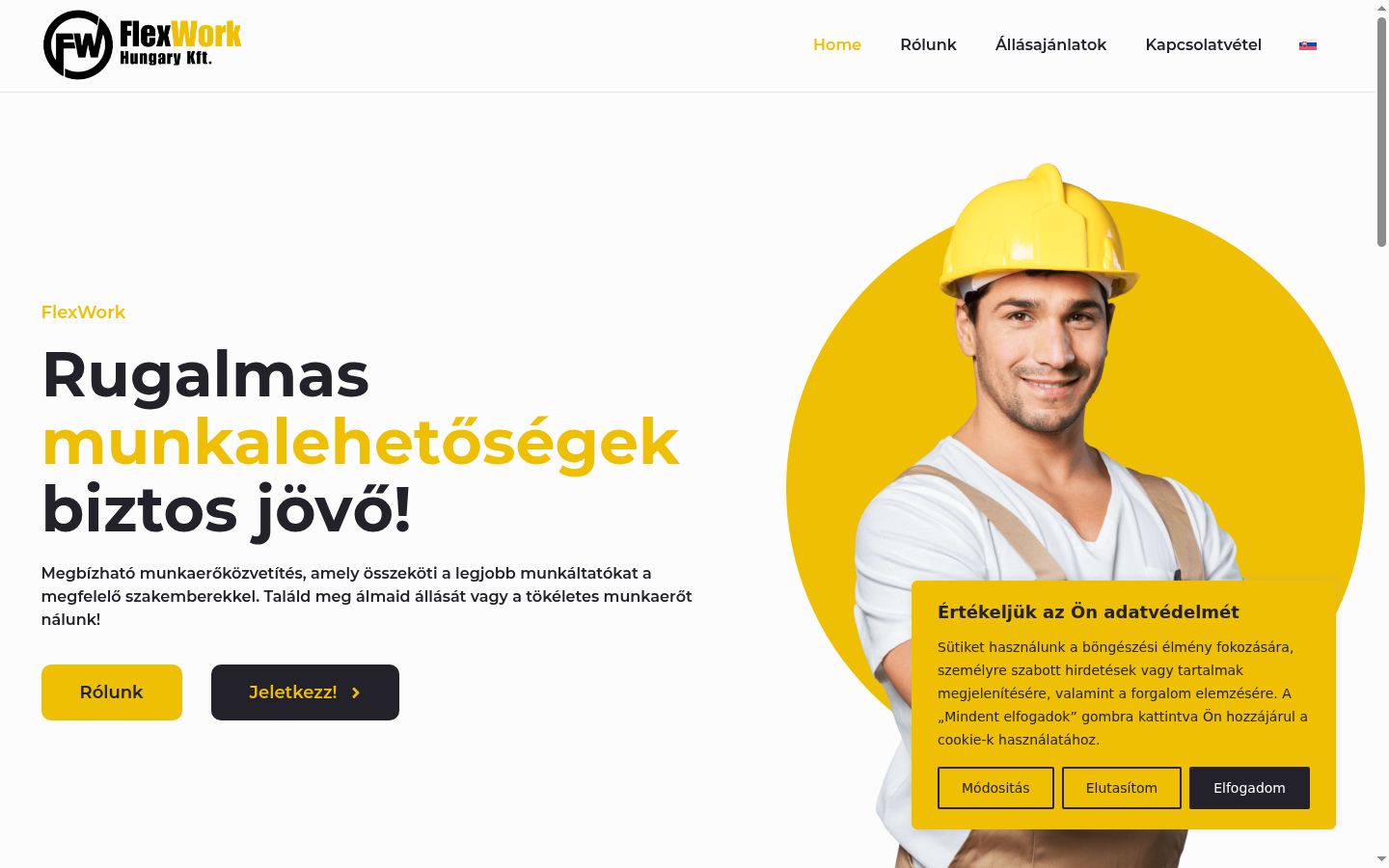 Screenshot tal-banner tal-kunsens muri qabel kwalunkwe interazzjoni