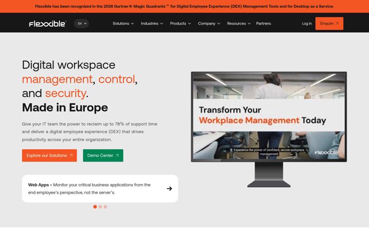 Screenshot ta' flexxclient.es