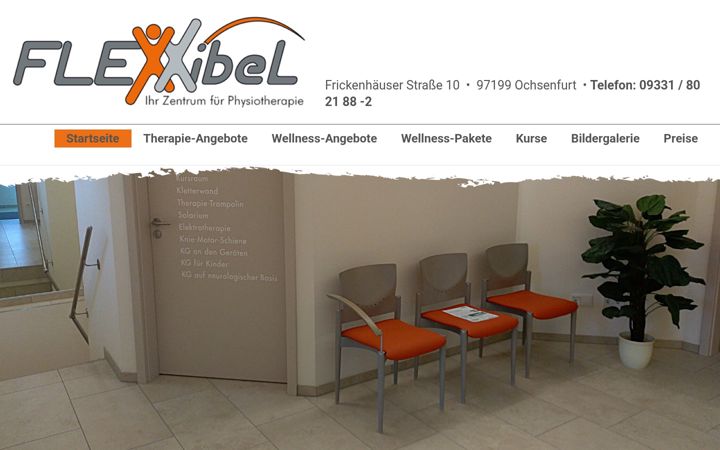 Zrzut ekranu flexxibel.de