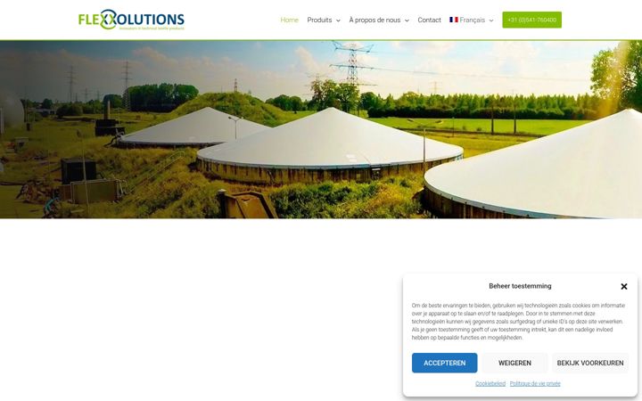 Screenshot of flexxolutions.fr