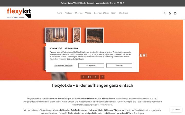 Screenshot of flexylot.de