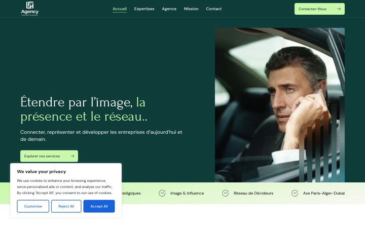 Screenshot of flhagency.com