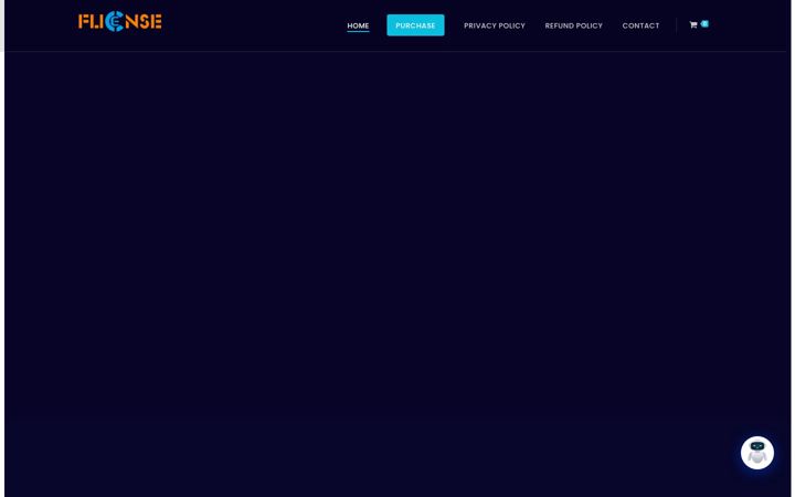 Screenshot of flicense.gr
