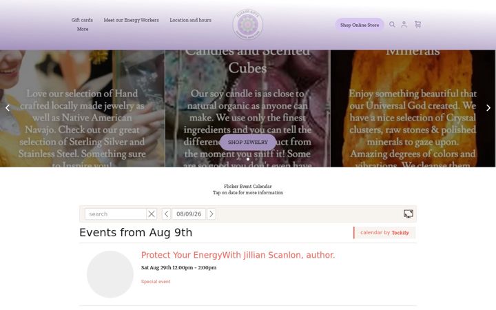 Screenshot of flickergifts.com