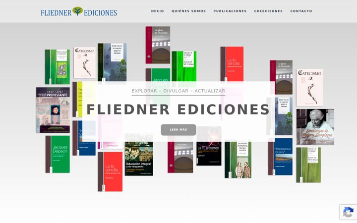 Screenshot of fliednerediciones.com