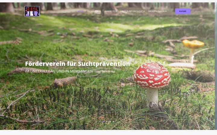Zrzut ekranu fliegenpilz-ev.de