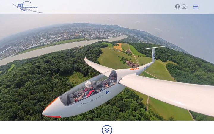 Screenshot of fliegerclub.at
