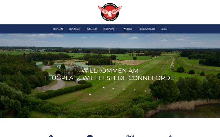 Zrzut ekranu fliegerfreunde-conneforde.de