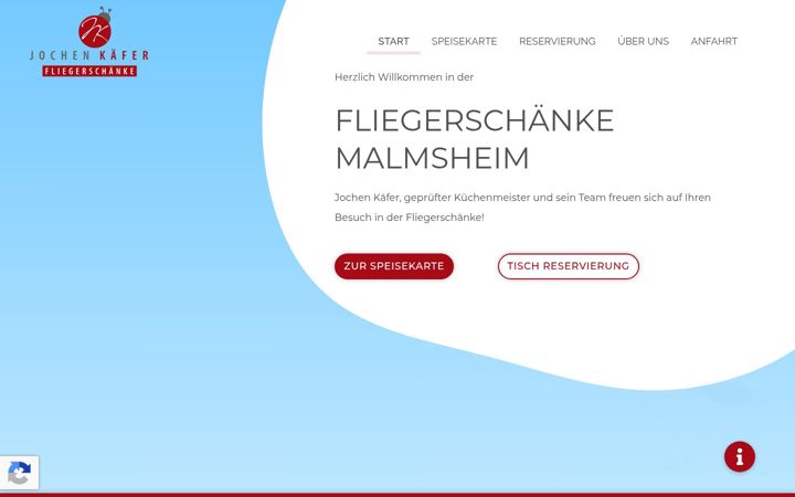 Zrzut ekranu fliegerschaenke-kaefer.de