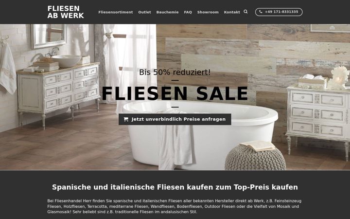 Screenshot of fliesen-ab-werk.de