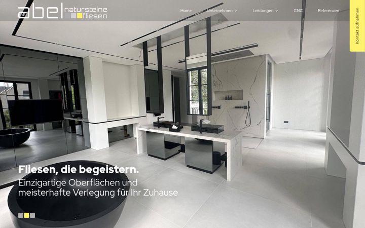Screenshot of fliesen-abel.de