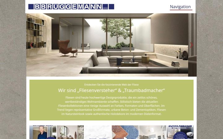 Screenshot of fliesen-brueggemann.de