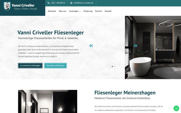 Screenshot of fliesen-criveller.de