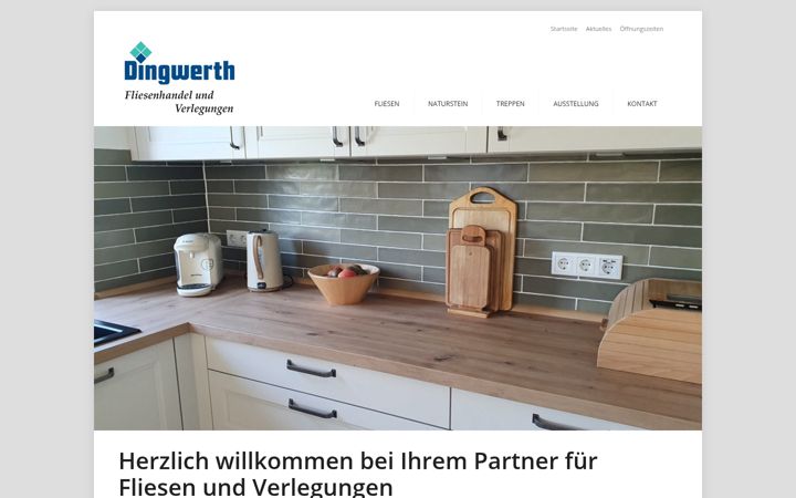 Snímek obrazovky fliesen-dingwerth.de