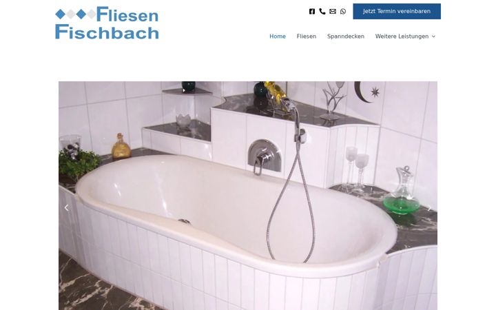 Snímek obrazovky fliesen-fischbach.de