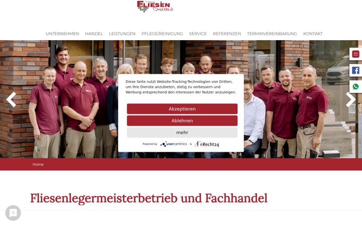 Screenshot ta' fliesen-forum-creativ.de