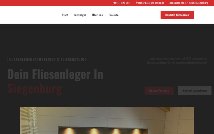 Captura de pantalla de fliesen-froschermeier.com