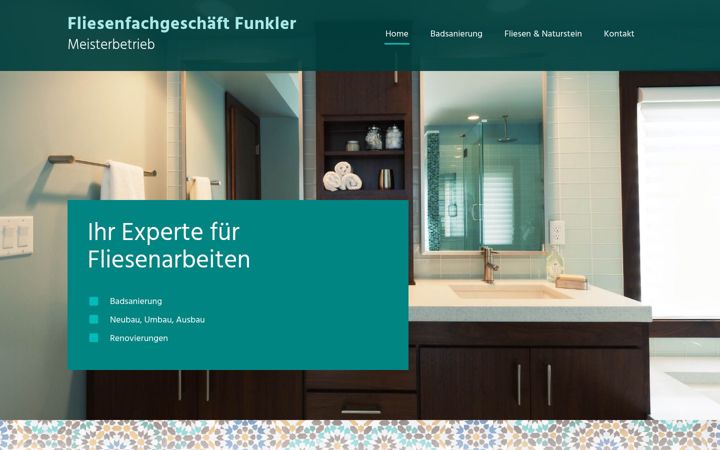 Screenshot ta' fliesen-funkler.de