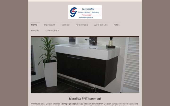 Screenshot ta' fliesen-geffke.de
