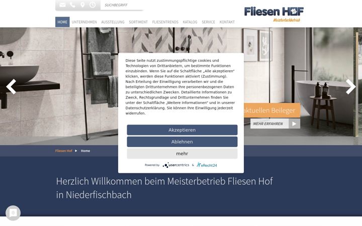 Ekrano kopija fliesen-hof.de