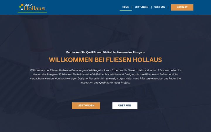 Screenshot of fliesen-hollaus.at