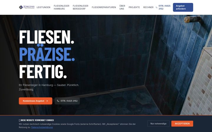 Ekrano kopija fliesen-juergens.de