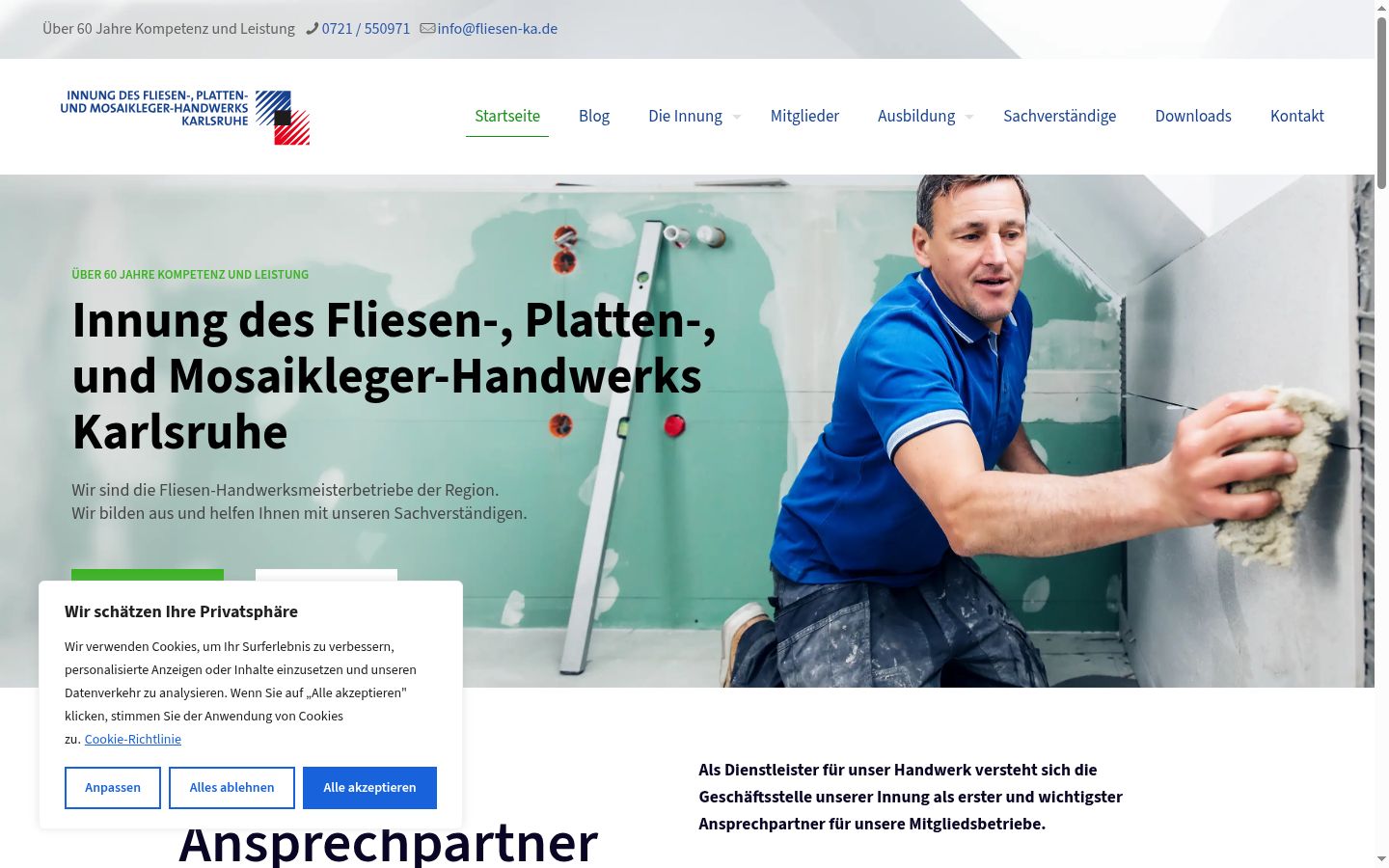 Sutikimo reklamjuostės, rodytos prieš bet kokią sąveiką, ekrano kopija