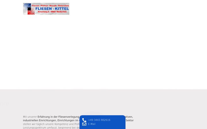 Screenshot ta' fliesen-kittel.de