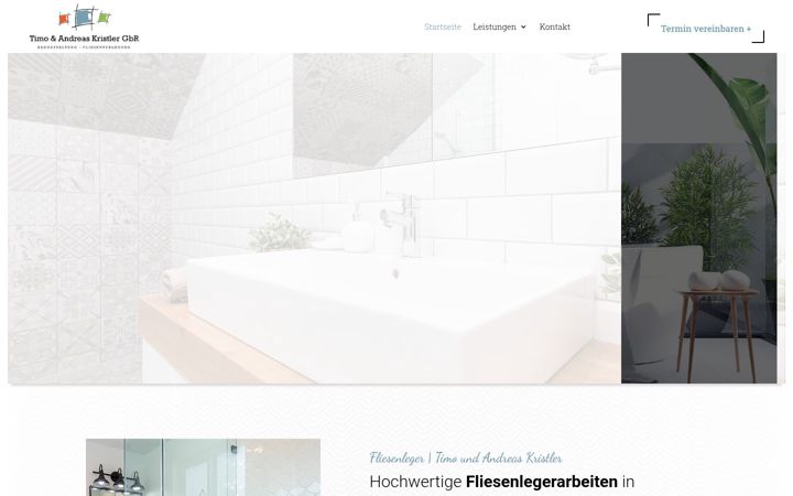 Screenshot ta' fliesen-kristler.de
