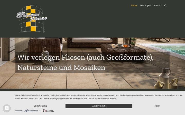 Screenshot ta' fliesen-maas.de