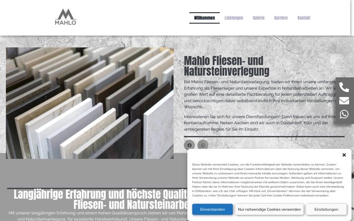 Screenshot ta' fliesen-mahlo.de