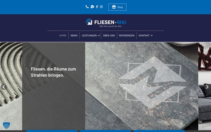Screenshot ta' fliesen-mai.de