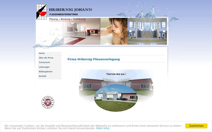 Screenshot of fliesen-meisterbetrieb.at