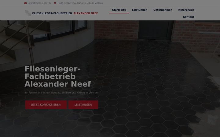Screenshot of fliesen-neef.de