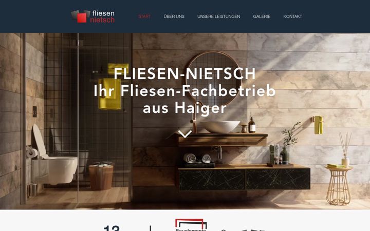 Screenshot of fliesen-nietsch.de