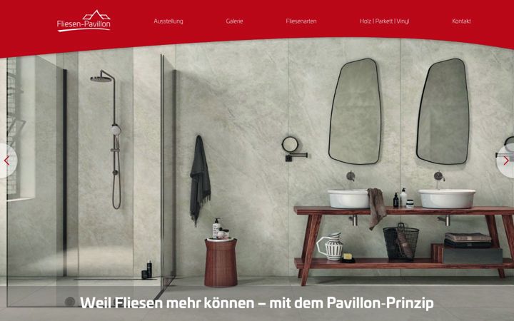 Screenshot ta' fliesen-pavillon.de