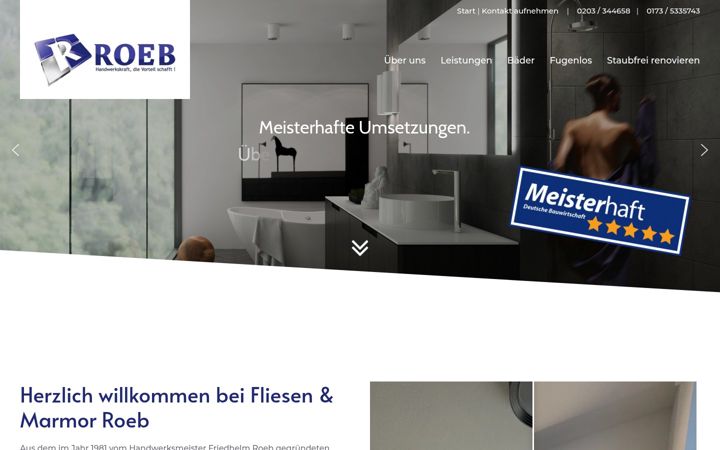 Screenshot ta' fliesen-roeb.de