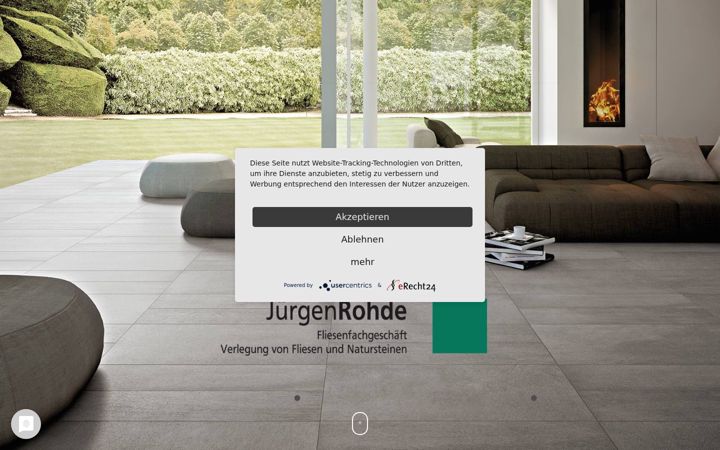 Screenshot of fliesen-rohde.de
