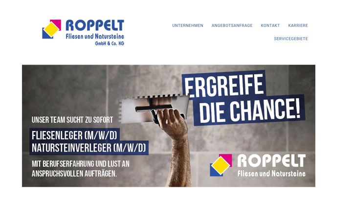 Screenshot of fliesen-roppelt.de