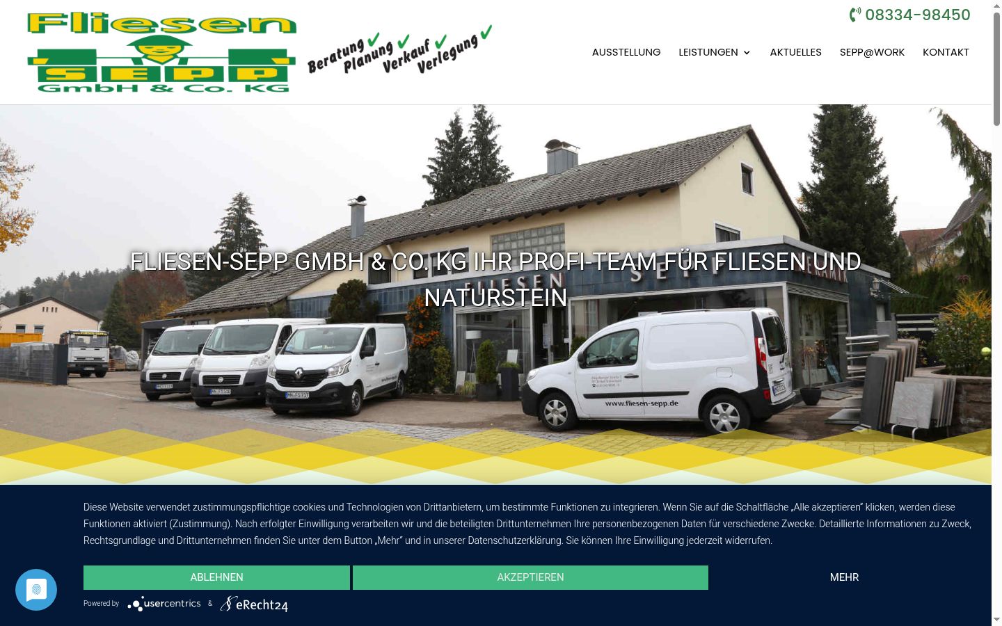 Screenshot tal-banner tal-kunsens muri qabel kwalunkwe interazzjoni