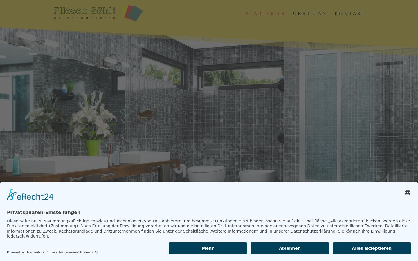 Screenshot tal-banner tal-kunsens muri qabel kwalunkwe interazzjoni