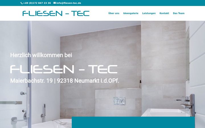 Screenshot of fliesen-tec.de