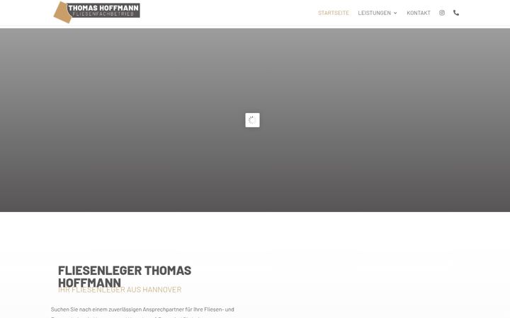 Screenshot of fliesen-th.de